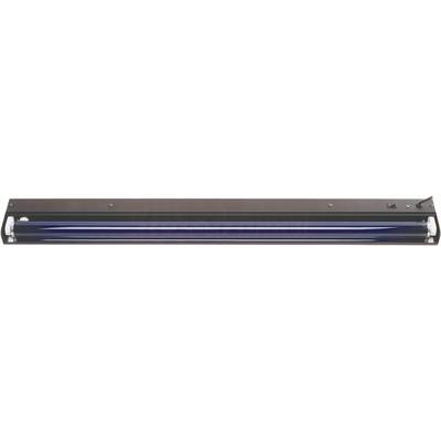  45cm metall UV fluorescent tube set   15 W Black