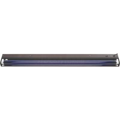 60cm metall UV fluorescent tube set 18 W Black-0