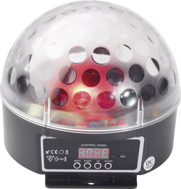 Eurolite 51918806 LED BC-6 DMX LED effect light No. of LEDs (details):5 x 3 W