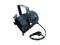 A black stage spotlight with power cable, suitable for lighting at events.