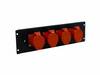 Eurolite PDM 3U-4CEE 32A/5-polig 19" power distributor 4x 3 U