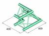Alutruss DECOLOCK DQ3-PAC21 Triangular truss Corner 90 °