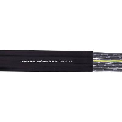 Black cable with the inscription 'LAPP KABEL STUTTGART ÖLFLEX LIFT F CE', multiple numbered wires visible.