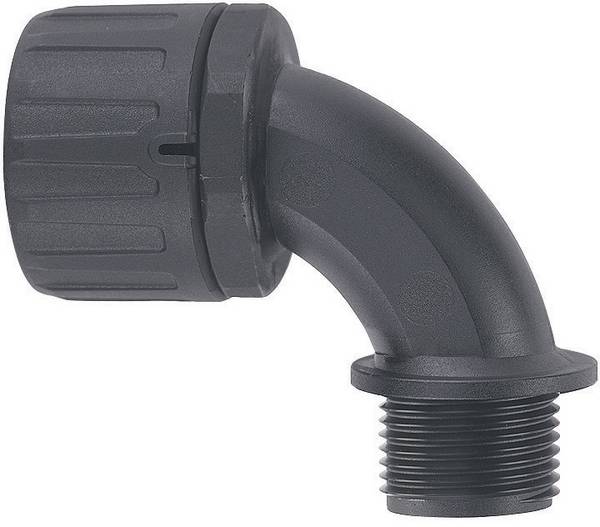 LAPP 55506525 SILVYN® FPAG-M20x1,5/2 90° SILVYN Conduit Gland Right Angle PA 6 Black
