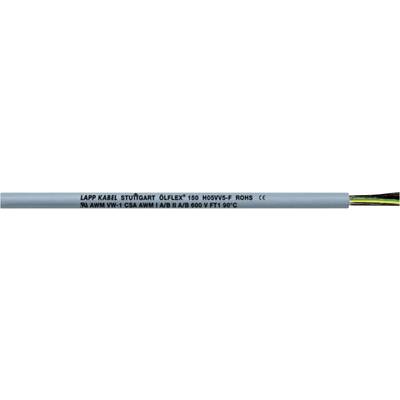 LAPP ÖLFLEX® 150 QUATTRO Control lead 4 G 1 mm² Grey 15204-1 Sold per metre