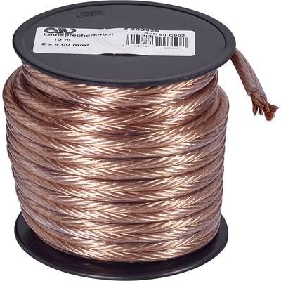 AIV 23558L Speaker cable  2 x 1.50 mm² Copper 10 m