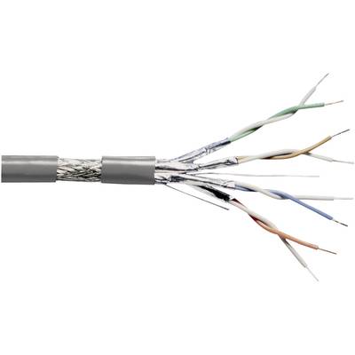 Digitus DK-1531-V-1G Network cable CAT 5e SF/UTP 4 x 2 x 0.20 mm² Grey 100 m