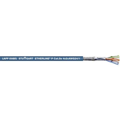 LAPP 2170297/100 Network cable CAT 5e SF/UTP 4 x 2 x 0.22 mm² Blue 100 m