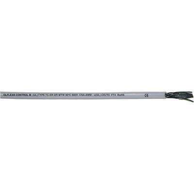A grey electronics cable with multiple inner wires visible. Imprint: 'GLOBAL CONTROL UL/TYPE 2476 PVC 300V 60°C CSA AWM I/II A/B FT4 ROHS'.