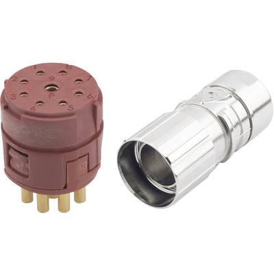 LAPP 75009698 EPIC® KIT M23 D6 8+1-POL FEMALE EPIC Connector M23 8+1-pin In Set  (2 mm contact) 20 A 
