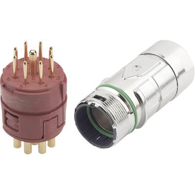 LAPP 75009701 EPIC® KIT M23 F6 8+1-POL MALE EPIC Connector M23 8+1-pin In Set  (2 mm contact) 20 A 