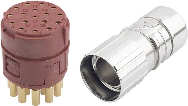LAPP 75009706 EPIC® KIT M23 D6 17-POL FEMALE EPIC Plug Connector M23 17 Pins In Set 7 A