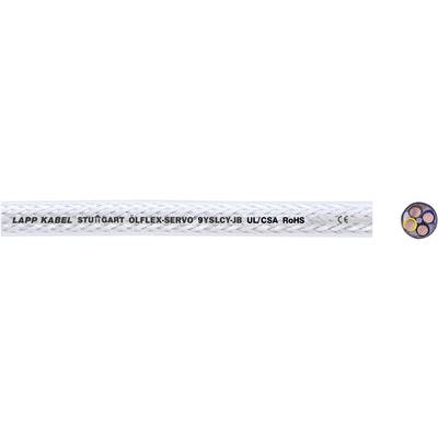 LAPP ÖLFLEX® 9YSLCY-JB Servo lead 4 G 2.50 mm² Transparent 37001-1 Sold per metre