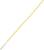 A single yellow cable with exposed silver wires at its ends on a white background.