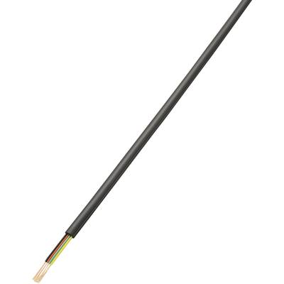 Black cable with multiple coloured inner conductors visible at the end.