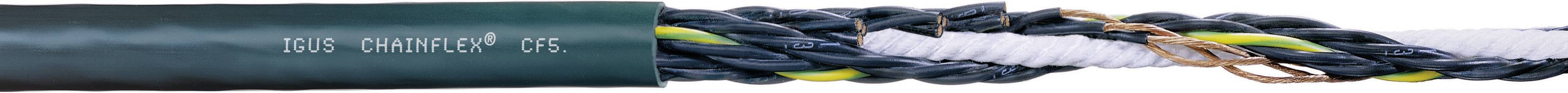 igus CF5.10.03 Drag chain cable Chainflex CF 3 G 1 mm² Sold per metre