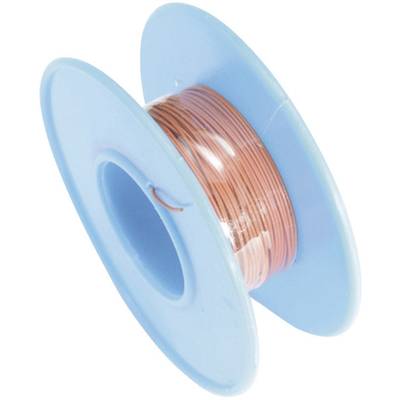 A blue coil with wound copper wire.