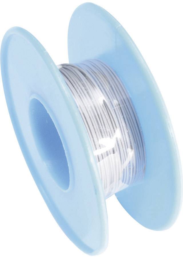 TRU COMPONENTS 1566864 Winding wire Wire Wrap 1 x 0.05 mm² Grey 15 m