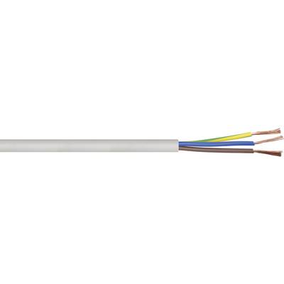 LAPP 49900078-1 Flexible cable H05VV-F 3 x 1.5 mm² White Sold per metre