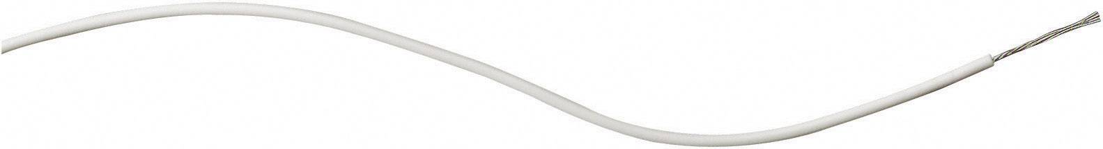 TRU COMPONENTS 1564515 Strand LiYv 1 x 0.08 mm² White 100 m