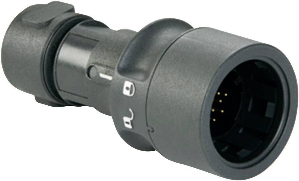 Bulgin PXP6010/02P/ST Bullet connector Plug, straight Series (round connectors): PXP Total number of pins: 2 1 pc(s)