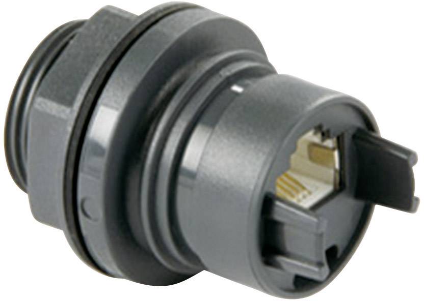 Bulgin PXP6033/TP Sensor/actuator data cable Socket, built-in No. of pins (RJ): 8P8C 1 pc(s)