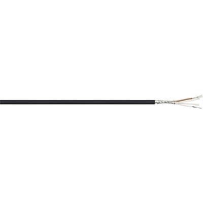 LAPP 49900208 Microphone cable  2 x 0.75 mm² Black Sold per metre