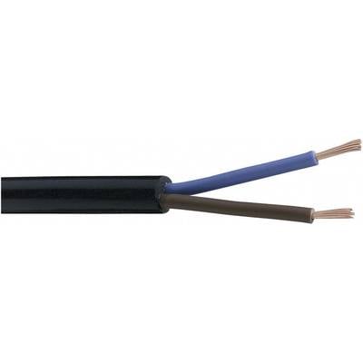 LAPP 49900063-10 Flexible cable H03VV-F 2 x 0.75 mm² Black 10 m
