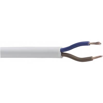 LAPP 49900065-20 Flexible cable H03VV-F 2 x 0.75 mm² White 20 m