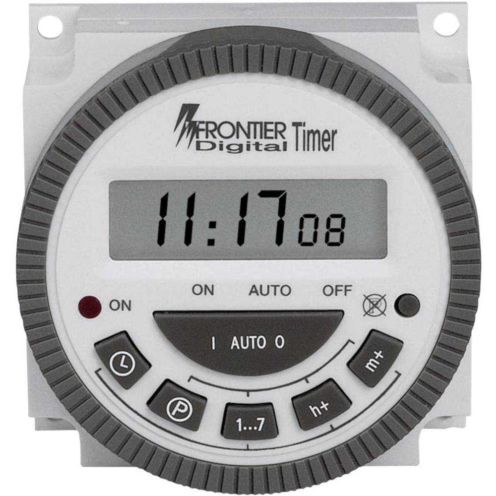 TM619 Front panel mount timer digital 230 V AC 16 A/250 V from