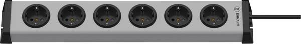 Ehmann 0200x00062301 Power strip 6x Grey, Black PG connector 1 pc(s)