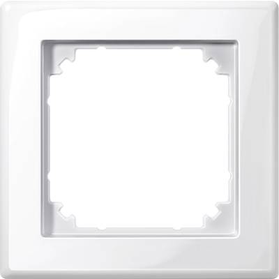 Merten 1x Frame  M-Smart Polar white glossy 478119