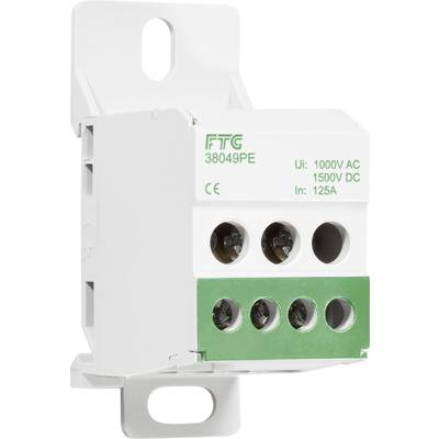 FTG Friedrich Göhringer 38049PE Distribution block   Green 1-pin  80 A    