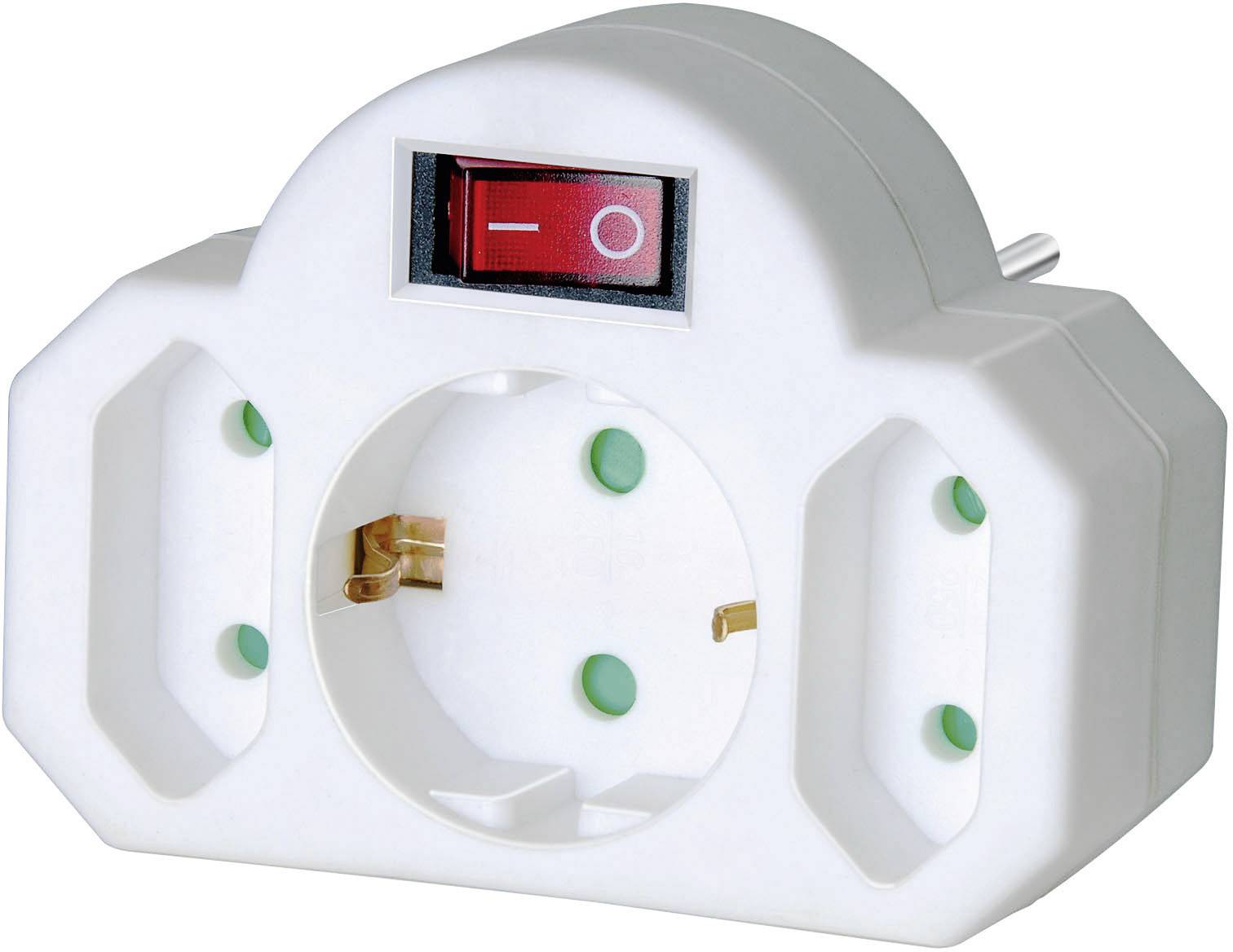 Brennenstuhl 1508100 3x Socket splitter White