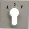 GIRA Cover Key switch System 55, Standard 55, E2, Event, Event Transparent, Event Opaque, Esprit, ClassiX Aluminium 0664 26 1 pc(s)