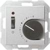 GIRA Insert Thermostat System 55, Standard 55, E2, Event, Event Transparent, Event Opaque, Esprit, ClassiX Aluminium 0392 26