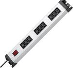 POWERversal strip 3x3 way low heating device-sockets
