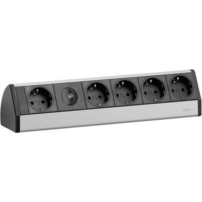 EVOline 93000013 Socket strip (w/o switch) Black, Silver PG connector 1 pc(s)