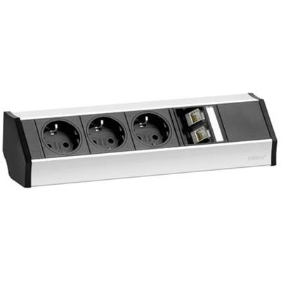 EVOline 93600023 Power strip 3x Black, Silver PG connector 1 pc(s)