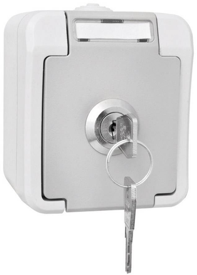 Image of Peranova PG socket (lockable) Pera Light grey, Dark grey 103397