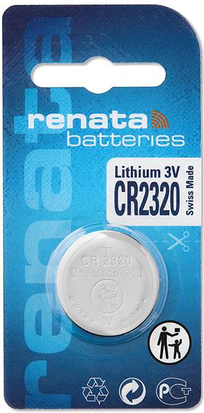 Renata Button cell CR 2320 3 V 1 pc(s) 150 mAh Lithium
