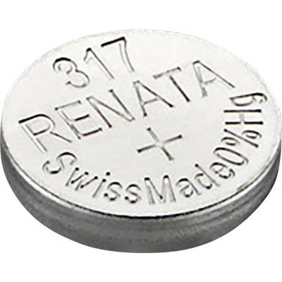 Renata Button cell SR516 1.55 V 1 pc(s) 10.5 mAh Silver oxide SR62