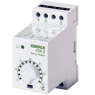 Eberle ITR-3 528 800 Flush mount thermostat DIN rail  0 up to 60 °C 