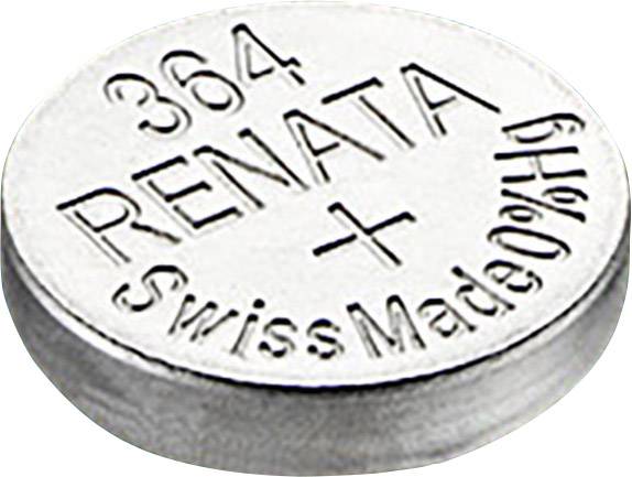 Renata Button cell SR60, SR621 1.55 V 1 pc(s) 19 mAh Silver oxide