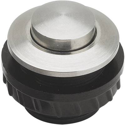 Grothe 62006 Bell button  1x Stainless steel 12 V/1,5 A