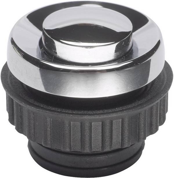 Grothe 62054 Bell button 1x Chrome 12 V/1,5 A