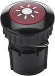 Protact illuminated aluminium doorbell black