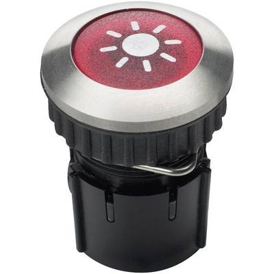 Grothe 63052 Bell button  1x Stainless steel 12 V/1,5 A