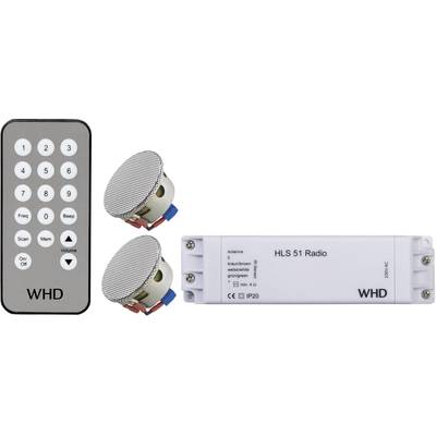 WHD  Radio HLS 51 Basic Set chrom Speaker , Remote control, Radio  Chrome 106-005-07-100-00