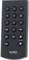 Black remote control with buttons 1 to 10, 'Freq', 'Scan', 'Mem', 'On/Off', '6/Aux', 'Beep', 'Volume'; brand 'WHD'.